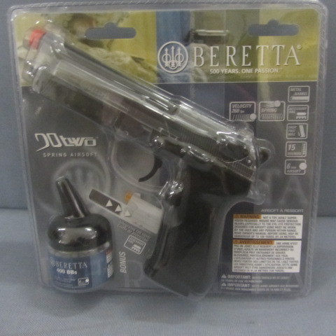 lot 122 image: Beretta Airsoft BB Pistol