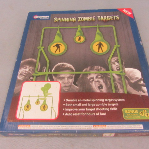 lot 123 image: Zombie Metal Spinning Target