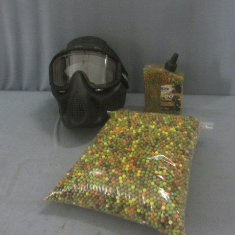 lot 140 image: Airsoft Ammo, Face Shield