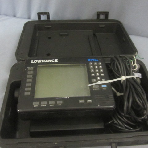 lot 158 image: Lowrance Fish Finder