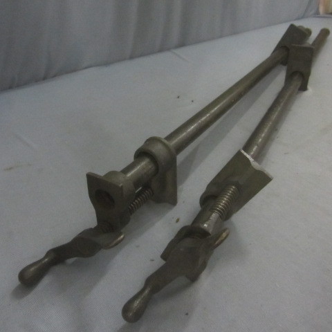 lot 163 image: Adjustable Pipe Clamps