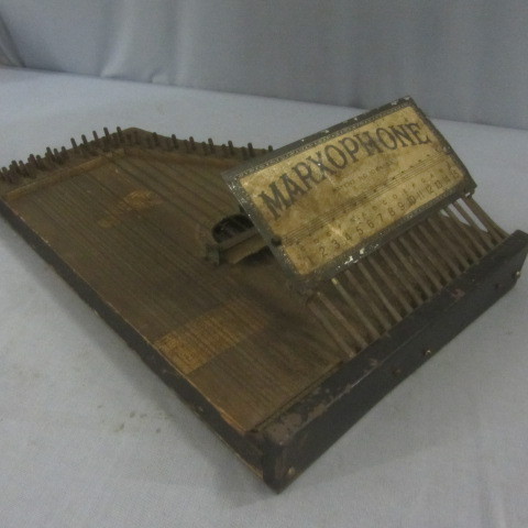 lot 169 image: Antique Marxophone Auto Harp