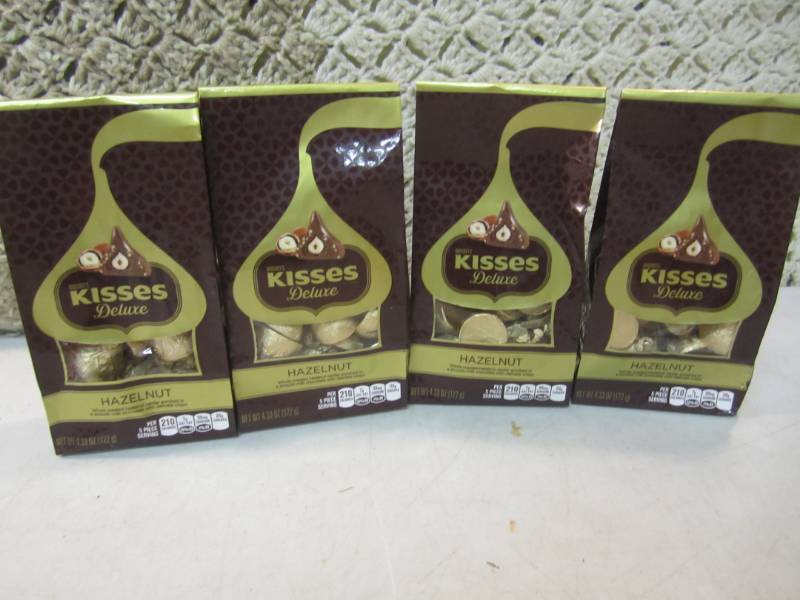 lot 33 image: 4 Bags of Hersheys Kisses Deluxe Ha...