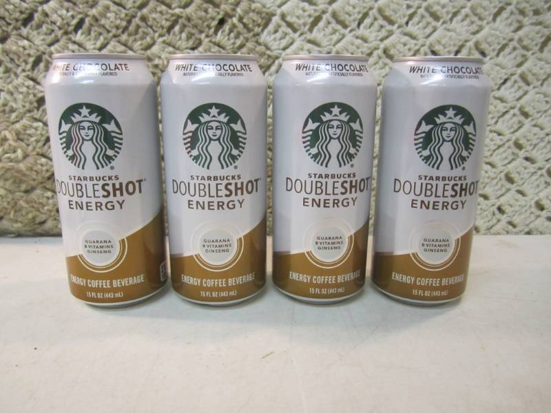 lot 36 image: 4 Cans of Starbucks Double Shot Ene...