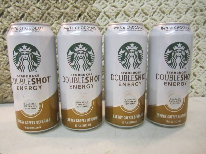 lot 37 image: 4 Cans of Starbucks Double Shot Ene...