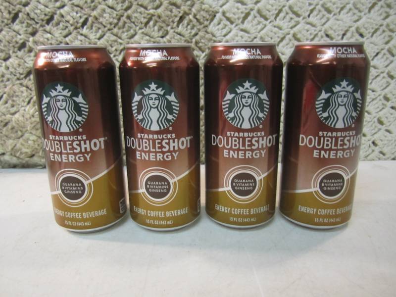 lot 38 image: 4 Cans of Starbucks Double Shot Ene...