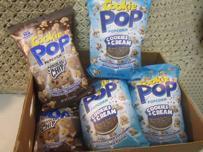 lot 52 image: Mixed Lot of Cookie Pop Popcorn 6 C...