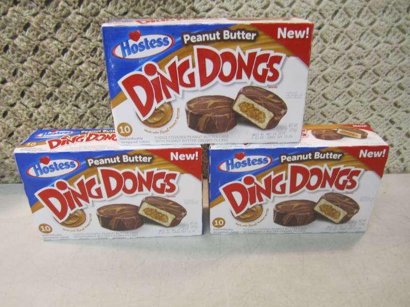 lot 88 image: 3 Boxes of Hostess Peanut Butter Di...