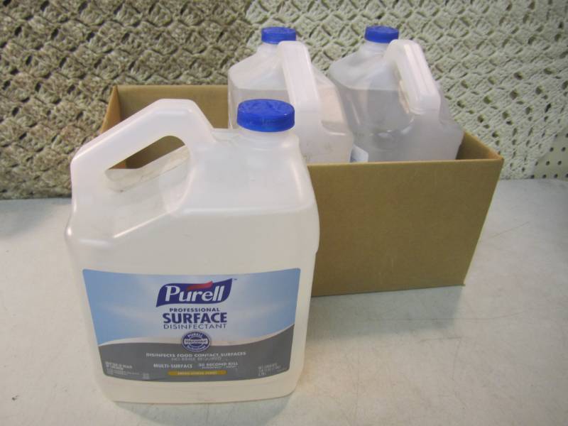 lot 125 image: 3 Bottles of Purell Professional Mu...