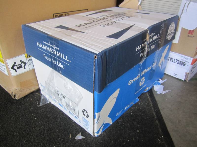 lot 142 image: Case of 5000 Sheets of 8.5 x 11 P...