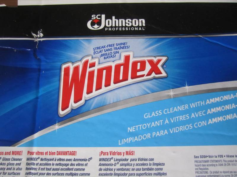 lot 156 image: 5 Gallons of Windex Glass Cleaner  ...