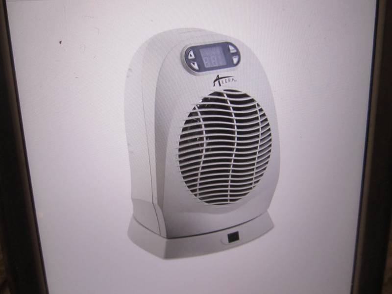 lot 163 image: Alera Digital Oscillating Fan-Force...
