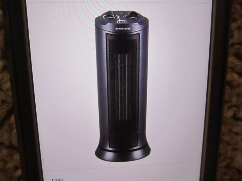 lot 164 image: Alera Mini Tower Oscillating Cerami...