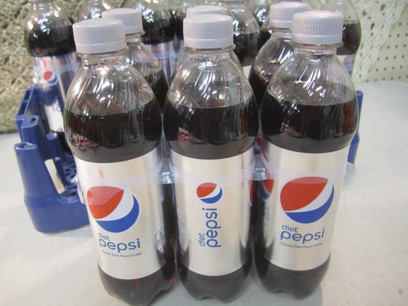 lot 177 image: Case of 24 Bottles of Diet Pepsi 16...