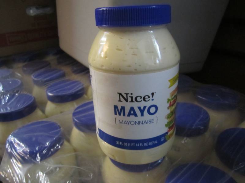 lot 179 image: 3 Cases of 12 Jars of Mayo Best by ...