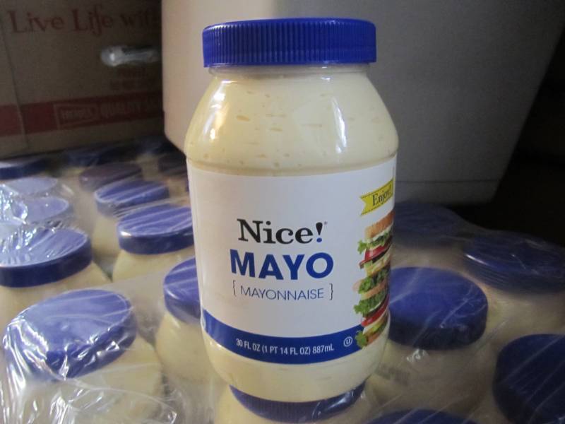 lot 181 image: 3 Cases of 12 Jars of Mayo Best by ...