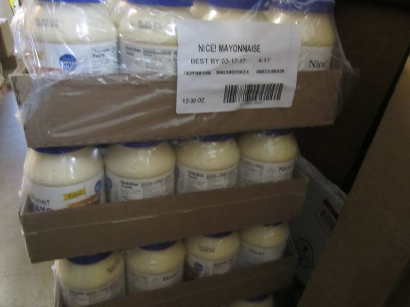 lot 182 image: 3 Cases of 12 Jars of Mayo Best by ...