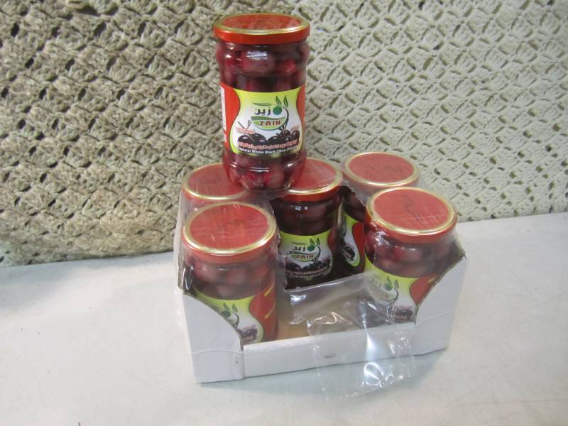 lot 203 image: Case of 6 Jars of Natural Whole Bla...