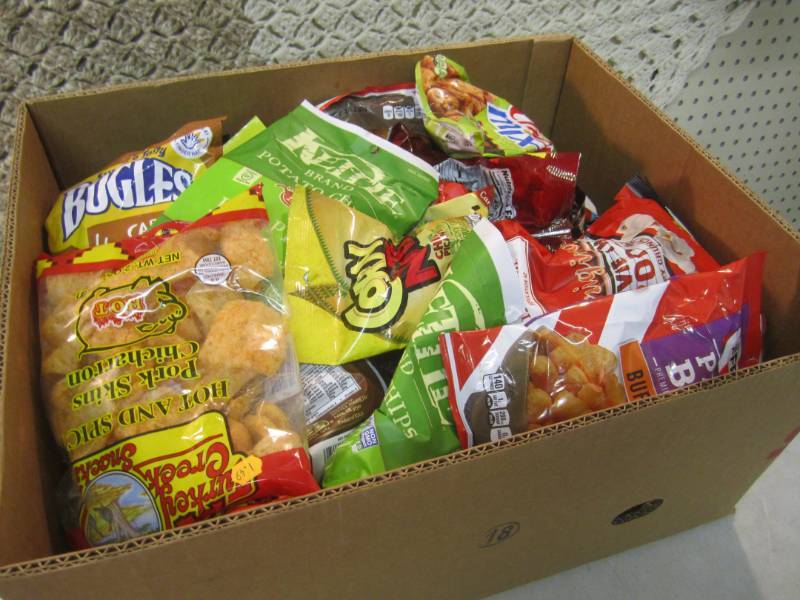 lot 256 image: Large Mixed Lot of Misc ChipsSnack...