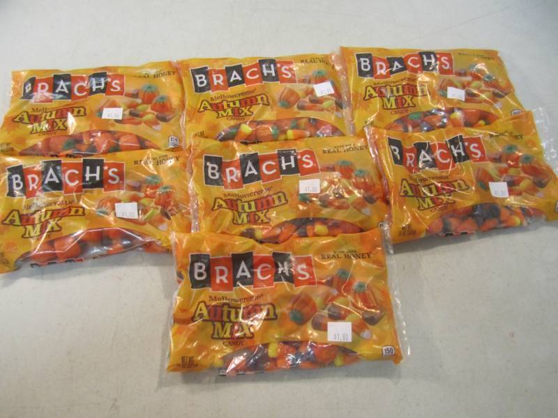 lot 263 image: 7 Bags of Brachs Mellowcreme Autumn...
