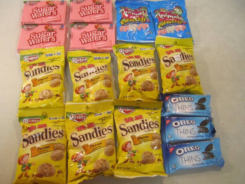 lot 279 image: Mixed Lot of Misc Cookies Best by d...