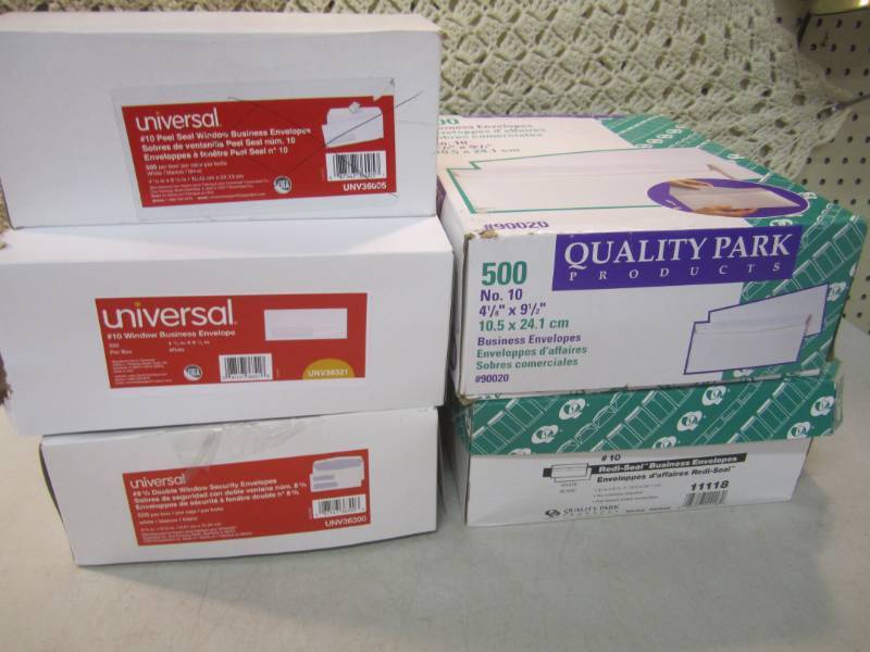 lot 291 image: Large Lot of 2000 Misc #10 Busines...