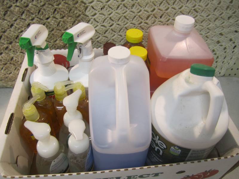 lot 292 image: Mixed Lot of Misc Cleaners and Soap...