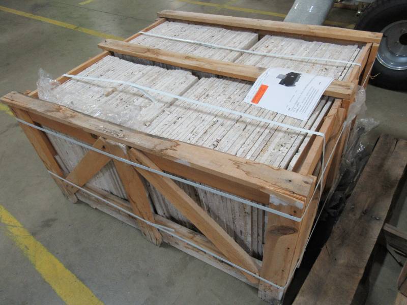 lot 134 image: MS International Tuscany Classic 16 in. x 16 in. Wall and Floor Tile (150 pieces  267 sq. ft.  pallet)