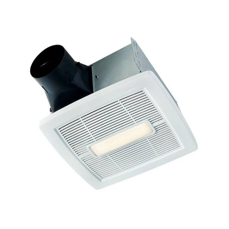 lot 31 image: InVent Series 110 CFM Ceiling Exhaust Bath Fan with Light, ENERGY STAR