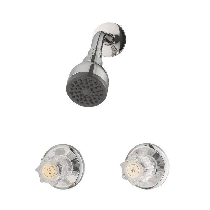 Glacier Bay Aragon 2 Handle 1 Spray Watersense Shower Faucet In