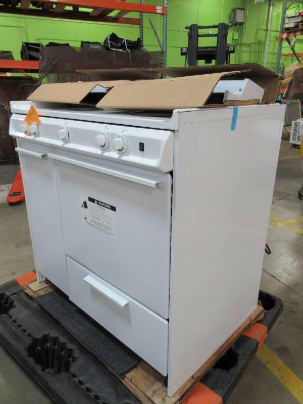 lot 17 image: Summit Appliance 36 in. 2.9 cu. ft. Gas Range in White