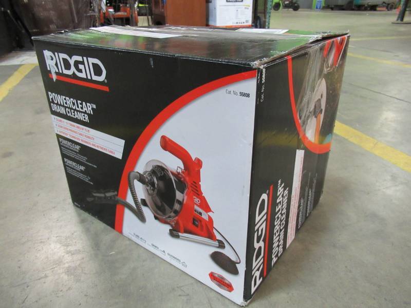 lot 110 image: Rigid PowerClear Drain Cleaner