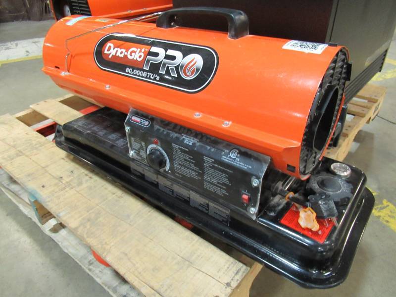 lot 115 image: Dyna-Glo Pro 80K BTU Forced Air Kerosene Portable Heater