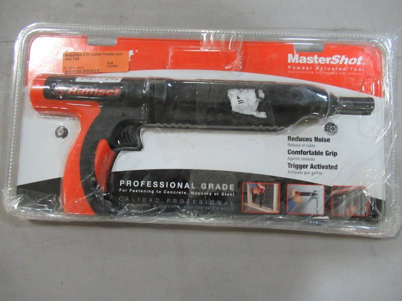 lot 78 image: Ramset MasterShot 0.22 Caliber Powder Actuated Tool