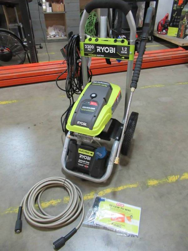 lot 94 image: Ryobi 2300-PSI 1.2-GPM High Performance Electric Pressure Washer