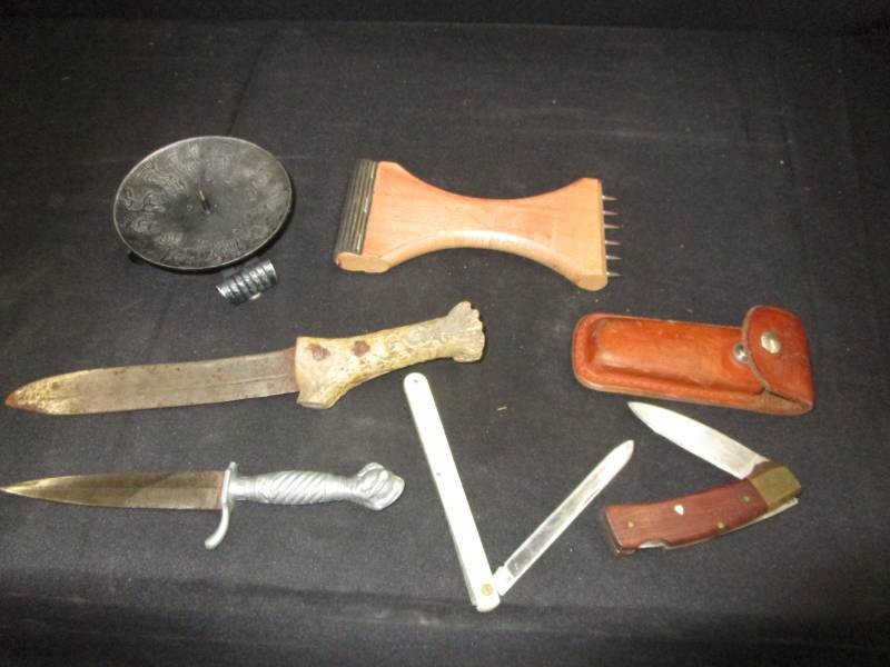 lot 95 image: Knifes and Misc