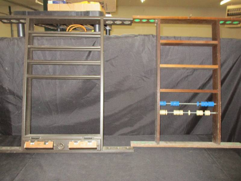 lot 117 image: 2 Pool cue holdersscore keepers