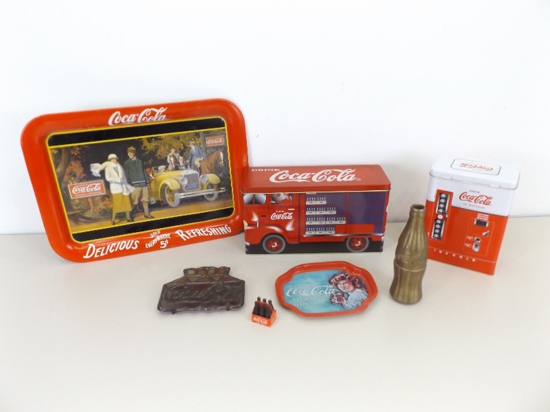 lot 26 image: Lot of Misc. Coca Cola Coke Collectibles
