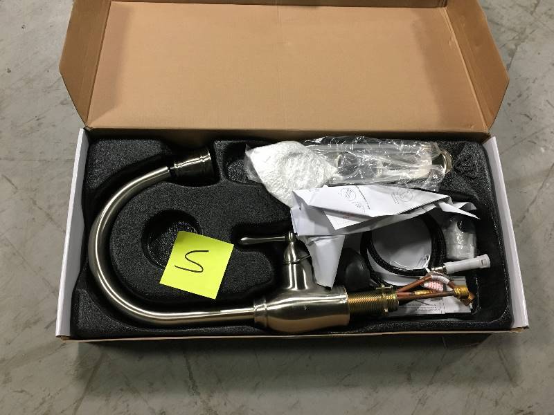 lot 5 image: EZ-Flo 10301 Kitchen Faucet Pull Out Spray open box in like new condition