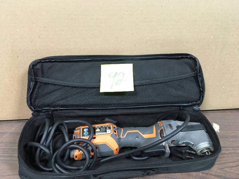 lot 92 image: RIDGID THRUCOOL JobMax with Tool-Free Head used in working condition no attachments