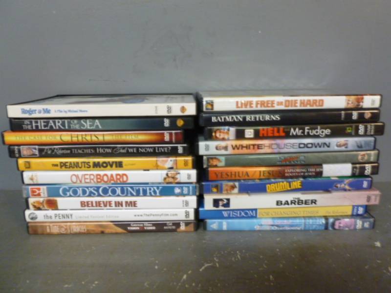 lot 121 image: DVD Movies
