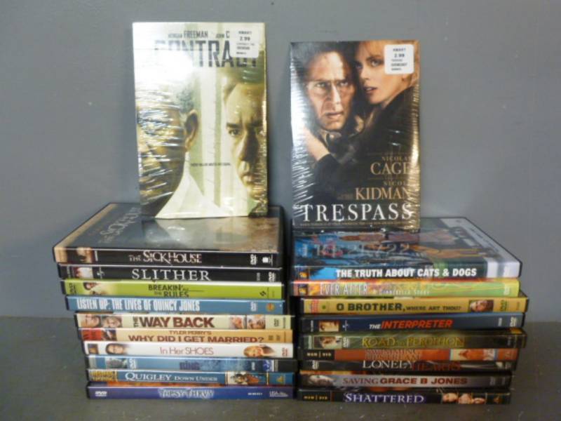 lot 122 image: DVD Movies