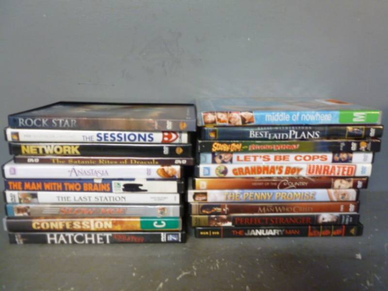 lot 124 image: DVD Movies