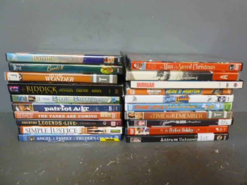 lot 129 image: DVD Movies