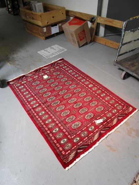 lot 113 image: HANDMADE RUG