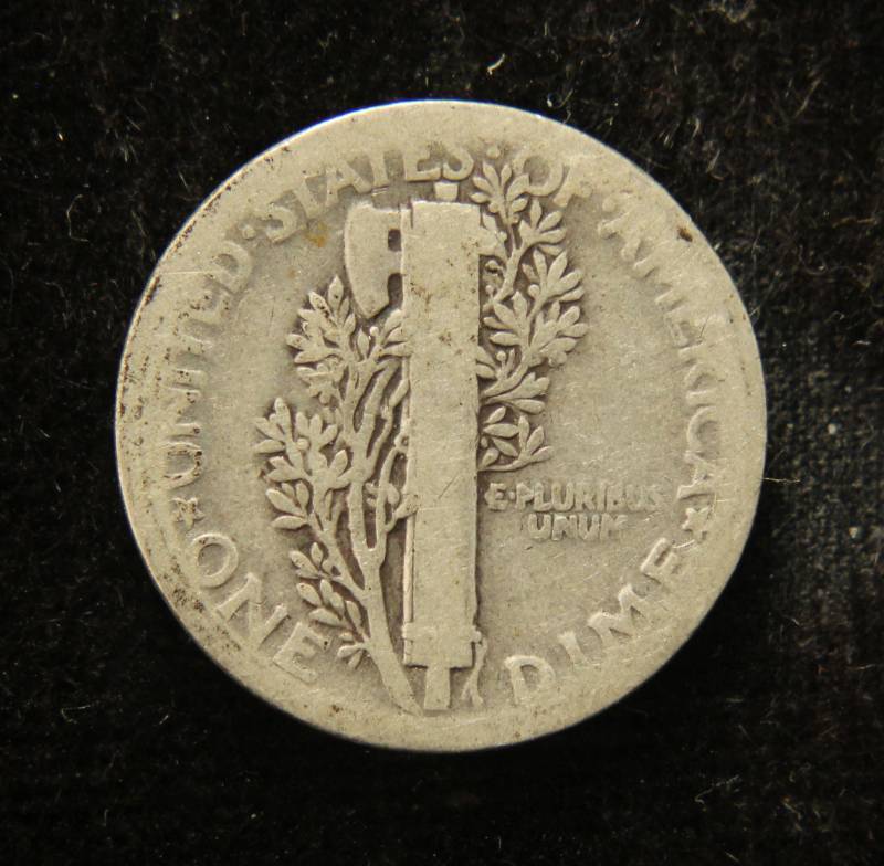 1921 MERCURY SILVER DIME BETTER DATE COIN