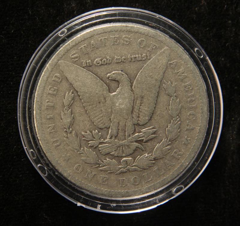 1883 MORGAN SILVER DOLLAR IN AIRTITE