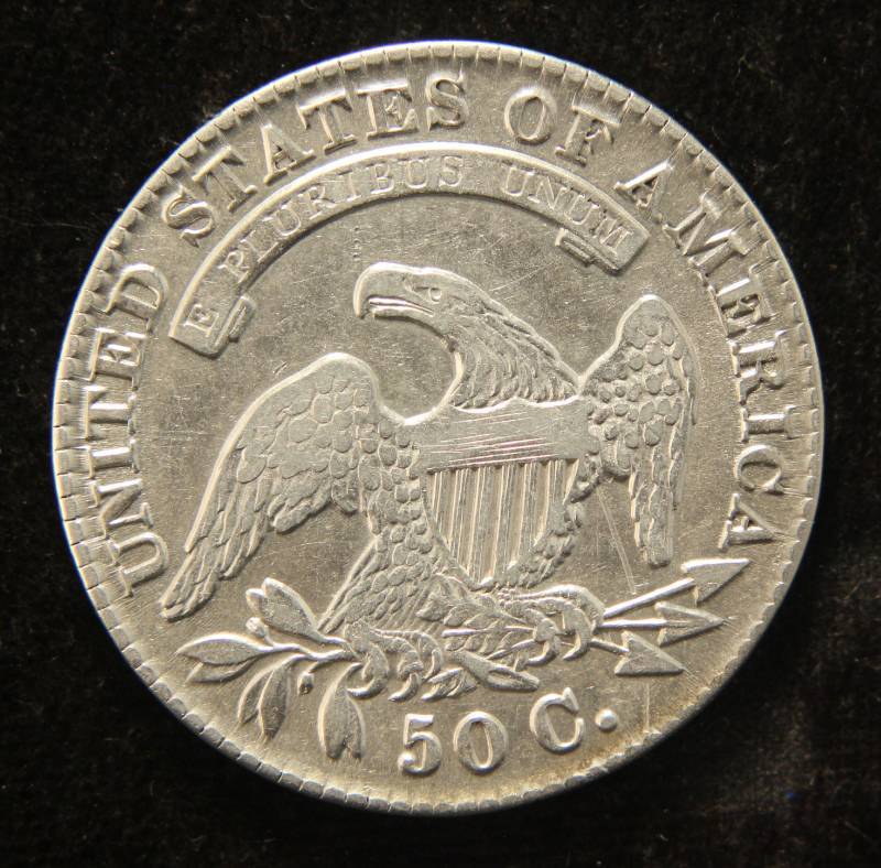 1830 US CAPPED BUST SILVER HALF DOLLAR