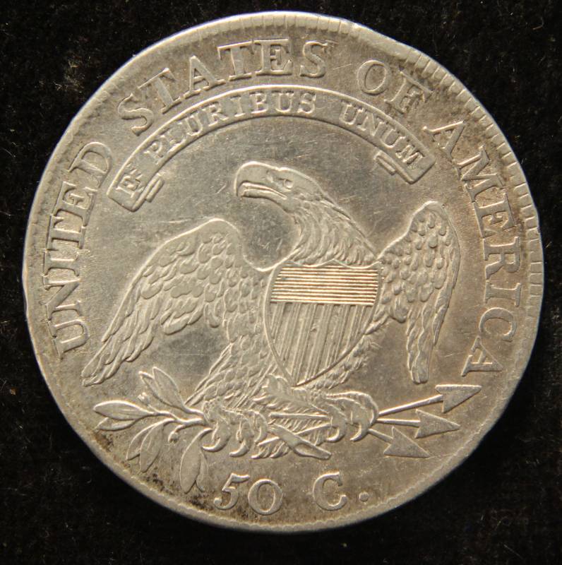 1810 US CAPPED BUST SILVER HALF DOLLAR