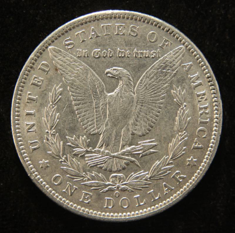 1896-O MORGAN SILVER DOLLAR BETTER DATE COIN